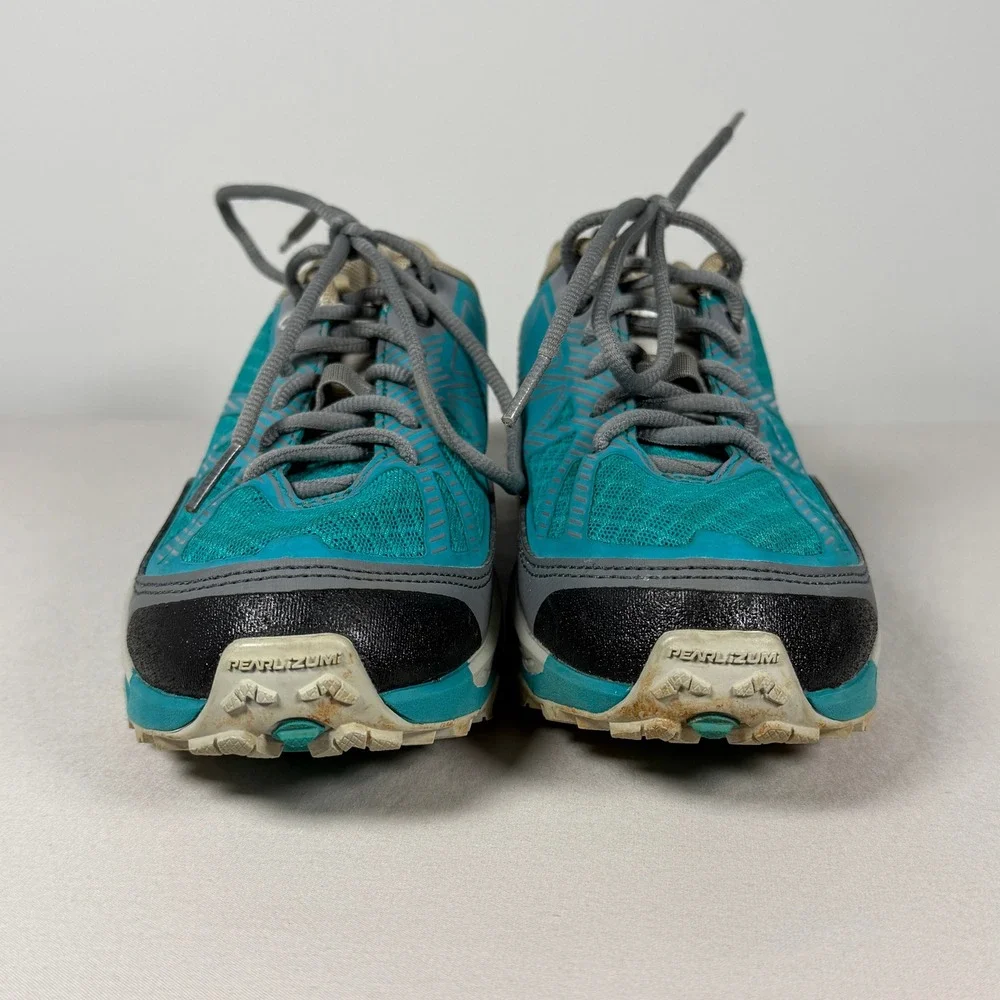 Pearl Izumi Womens‎ X-Alp Seek VII Teal Mountain Bike Trail Shoes EUR 39 US 8.5